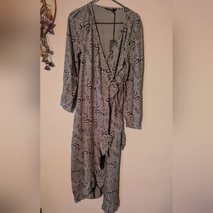 NWT Distubia Dominion Wrap Dress